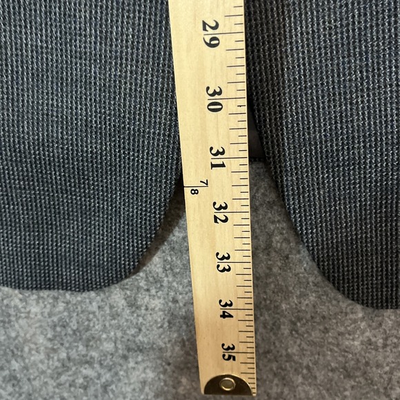 Ralph Lauren Blazer Men's 50R Blue Gray Wool Tweed Check Executive Fit - Picture 12 of 16